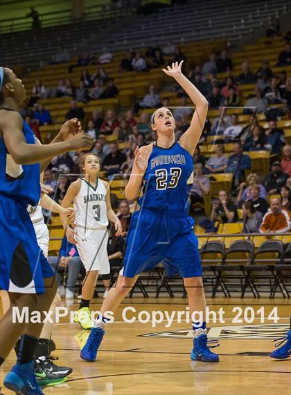 Thumbnail 3 in Fossil Ridge vs. Grandview (CHSAA 5A Semifinal) photogallery.