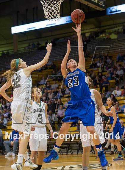 Thumbnail 3 in Fossil Ridge vs. Grandview (CHSAA 5A Semifinal) photogallery.