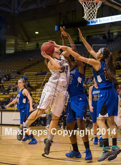 Thumbnail 2 in Fossil Ridge vs. Grandview (CHSAA 5A Semifinal) photogallery.