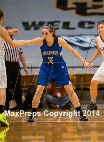 Thumbnail 2 in Fossil Ridge vs. Grandview (CHSAA 5A Semifinal) photogallery.