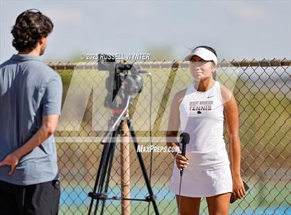 Thumbnail 3 in Desert Mountain vs. Liberty (AIA Division I Team Round 1) photogallery.