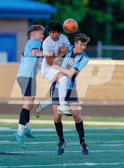 Thumbnail 2 in Holy Innocents Episcopal vs. Starr's Mill (GHSA 4A Quarterfinal) photogallery.