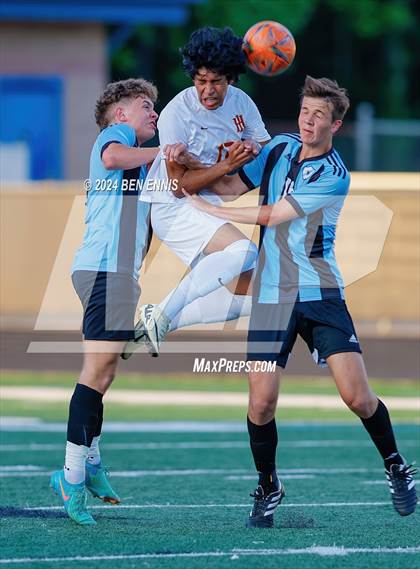 Thumbnail 2 in Holy Innocents Episcopal vs. Starr's Mill (GHSA 4A Quarterfinal) photogallery.