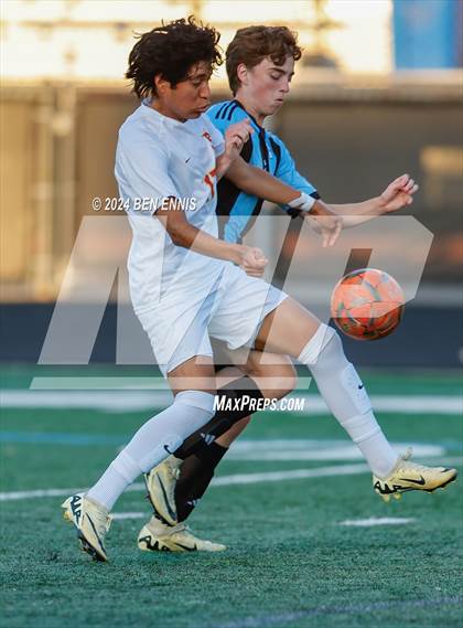 Thumbnail 3 in Holy Innocents Episcopal vs. Starr's Mill (GHSA 4A Quarterfinal) photogallery.