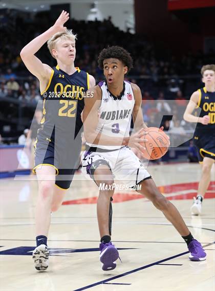 Thumbnail 3 in Ottawa-Glandorf vs. Africentric Early College (OHSAA D3 Semifinal) photogallery.
