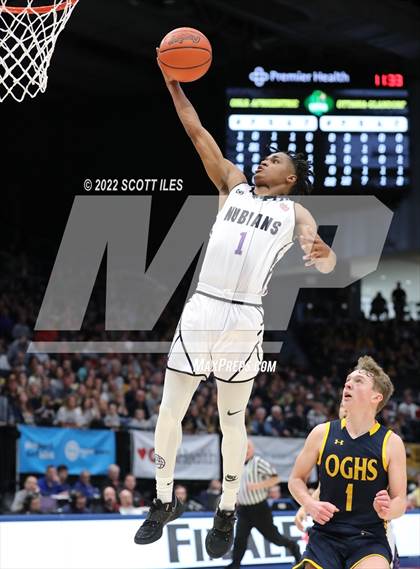 Thumbnail 2 in Ottawa-Glandorf vs. Africentric Early College (OHSAA D3 Semifinal) photogallery.