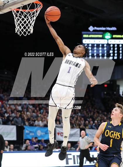 Thumbnail 3 in Ottawa-Glandorf vs. Africentric Early College (OHSAA D3 Semifinal) photogallery.