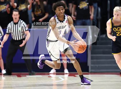 Thumbnail 2 in Ottawa-Glandorf vs. Africentric Early College (OHSAA D3 Semifinal) photogallery.