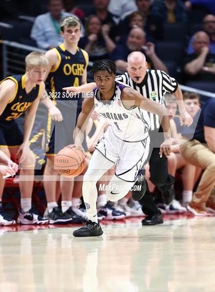 Thumbnail 3 in Ottawa-Glandorf vs. Africentric Early College (OHSAA D3 Semifinal) photogallery.
