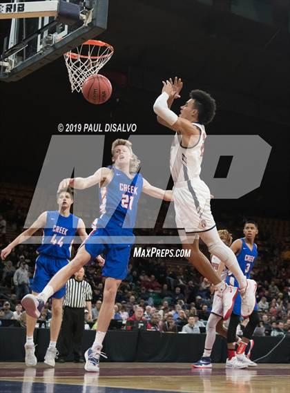 Thumbnail 3 in Cherry Creek vs. Chaparral (CHSAA 5A Great 8) photogallery.