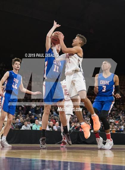 Thumbnail 2 in Cherry Creek vs. Chaparral (CHSAA 5A Great 8) photogallery.