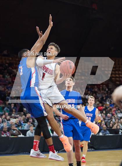 Thumbnail 2 in Cherry Creek vs. Chaparral (CHSAA 5A Great 8) photogallery.