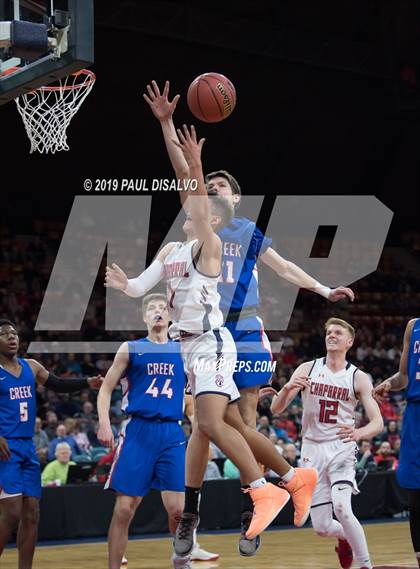 Thumbnail 3 in Cherry Creek vs. Chaparral (CHSAA 5A Great 8) photogallery.