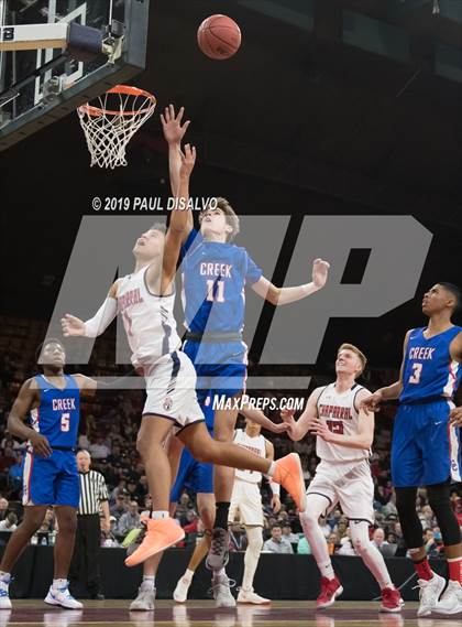 Thumbnail 3 in Cherry Creek vs. Chaparral (CHSAA 5A Great 8) photogallery.
