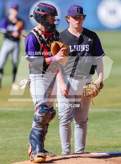 Thumbnail 3 in Trinity Christian vs Dutchtown (Tattnall Diamond Day) photogallery.