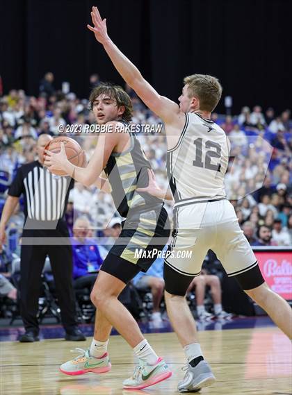 Thumbnail 3 in Graford vs. Jayton (UIL 1A Basketball State Final) photogallery.