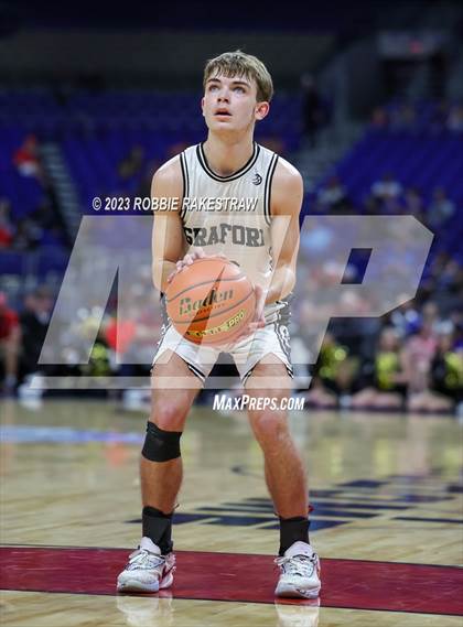 Thumbnail 3 in Graford vs. Jayton (UIL 1A Basketball State Final) photogallery.