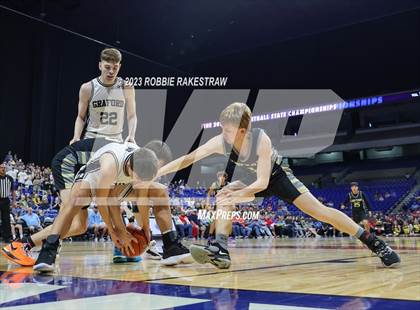 Thumbnail 2 in Graford vs. Jayton (UIL 1A Basketball State Final) photogallery.