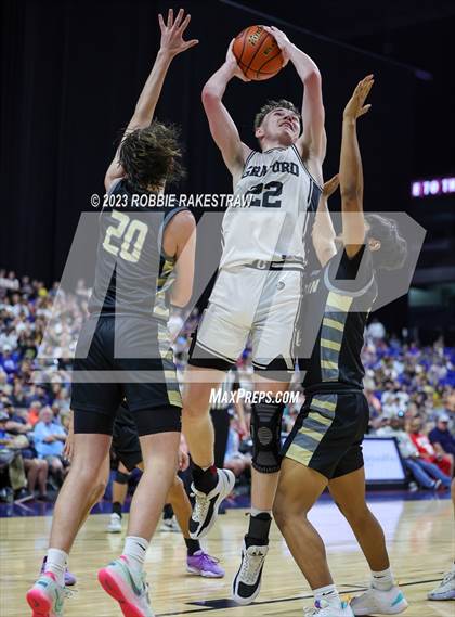 Thumbnail 1 in Graford vs. Jayton (UIL 1A Basketball State Final) photogallery.