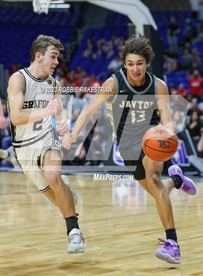 Thumbnail 3 in Graford vs. Jayton (UIL 1A Basketball State Final) photogallery.