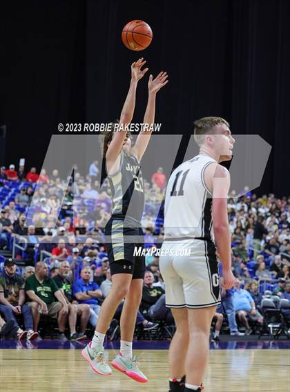 Thumbnail 1 in Graford vs. Jayton (UIL 1A Basketball State Final) photogallery.