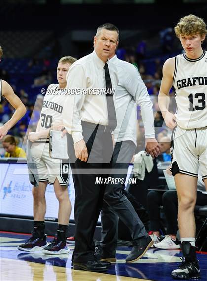 Thumbnail 2 in Graford vs. Jayton (UIL 1A Basketball State Final) photogallery.