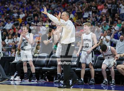 Thumbnail 1 in Graford vs. Jayton (UIL 1A Basketball State Final) photogallery.