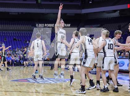 Thumbnail 1 in Graford vs. Jayton (UIL 1A Basketball State Final) photogallery.