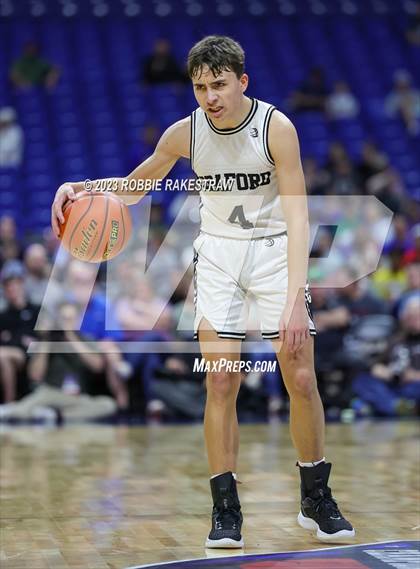Thumbnail 3 in Graford vs. Jayton (UIL 1A Basketball State Final) photogallery.