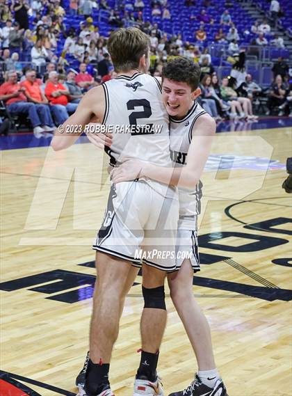 Thumbnail 2 in Graford vs. Jayton (UIL 1A Basketball State Final) photogallery.