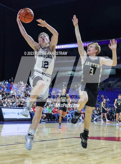 Thumbnail 1 in Graford vs. Jayton (UIL 1A Basketball State Final) photogallery.