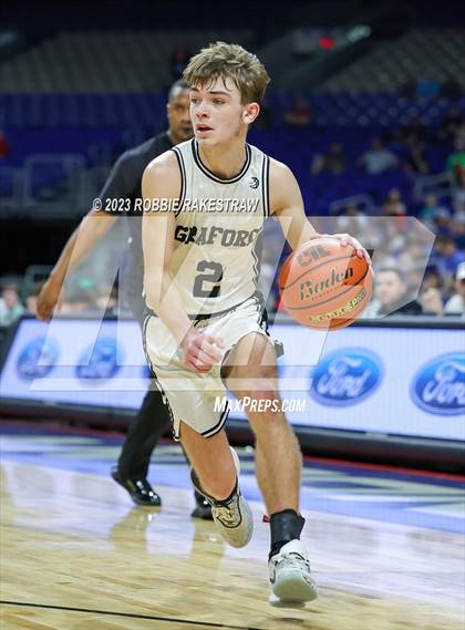 Thumbnail 1 in Graford vs. Jayton (UIL 1A Basketball State Final) photogallery.