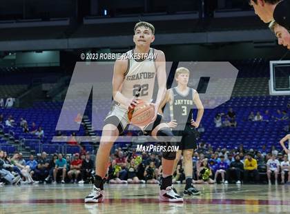 Thumbnail 2 in Graford vs. Jayton (UIL 1A Basketball State Final) photogallery.