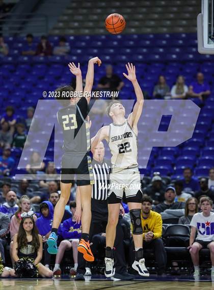 Thumbnail 3 in Graford vs. Jayton (UIL 1A Basketball State Final) photogallery.