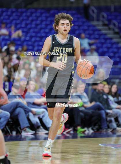 Thumbnail 3 in Graford vs. Jayton (UIL 1A Basketball State Final) photogallery.
