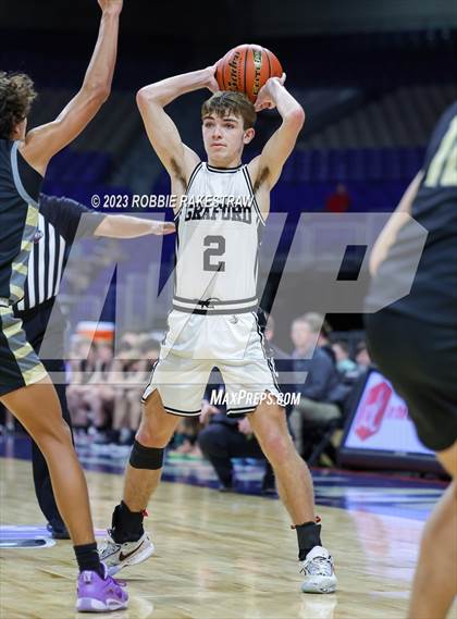 Thumbnail 2 in Graford vs. Jayton (UIL 1A Basketball State Final) photogallery.