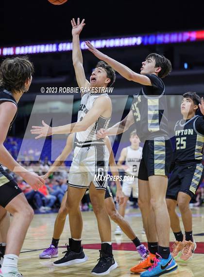 Thumbnail 3 in Graford vs. Jayton (UIL 1A Basketball State Final) photogallery.