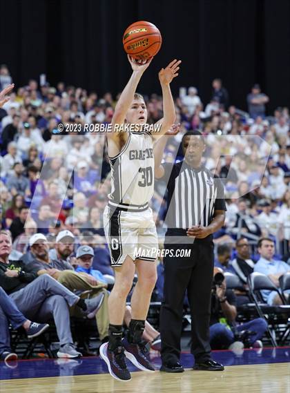 Thumbnail 2 in Graford vs. Jayton (UIL 1A Basketball State Final) photogallery.