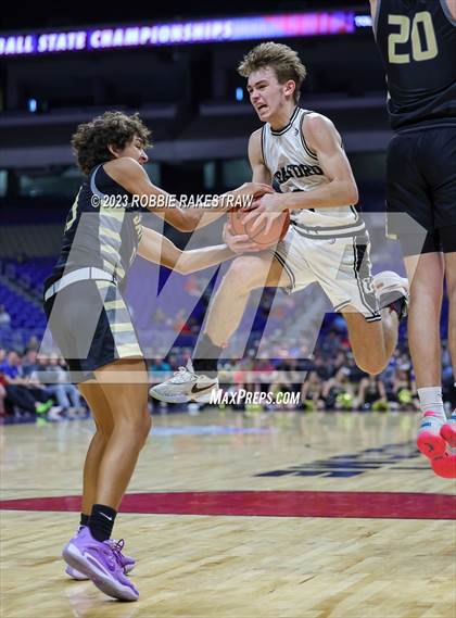 Thumbnail 2 in Graford vs. Jayton (UIL 1A Basketball State Final) photogallery.