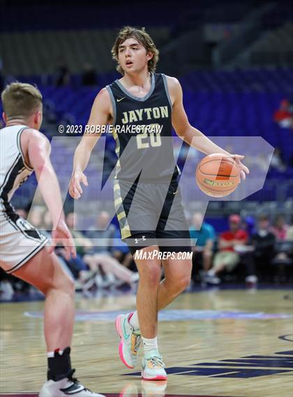 Thumbnail 1 in Graford vs. Jayton (UIL 1A Basketball State Final) photogallery.