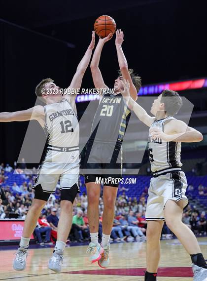 Thumbnail 3 in Graford vs. Jayton (UIL 1A Basketball State Final) photogallery.