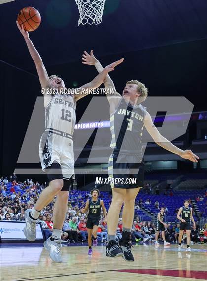 Thumbnail 2 in Graford vs. Jayton (UIL 1A Basketball State Final) photogallery.