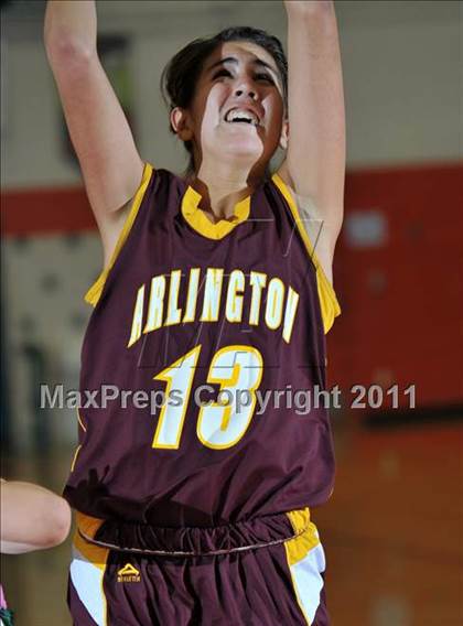 Thumbnail 1 in Upland vs. Arlington (Lady Bears Holiday Classic) photogallery.