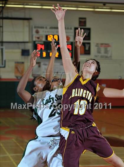 Thumbnail 3 in Upland vs. Arlington (Lady Bears Holiday Classic) photogallery.
