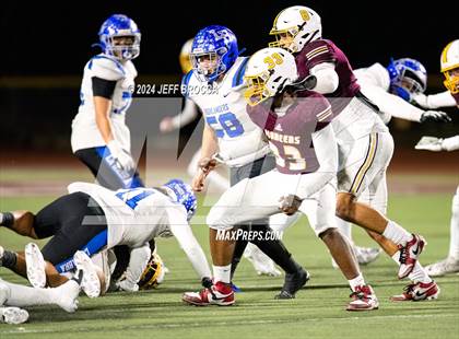 Thumbnail 1 in Simi Valley vs. La Habra (CIF SS D3 Quarter Final) photogallery.
