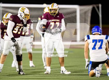 Thumbnail 2 in Simi Valley vs. La Habra (CIF SS D3 Quarter Final) photogallery.