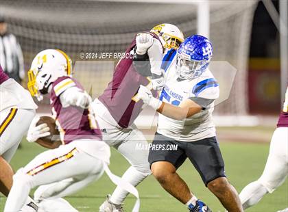 Thumbnail 1 in Simi Valley vs. La Habra (CIF SS D3 Quarter Final) photogallery.