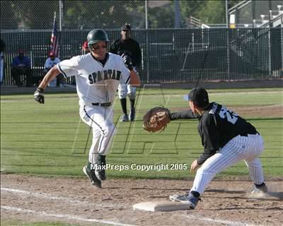 Thumbnail 2 in San Leandro @ De La Salle (Sec. Playoff) photogallery.