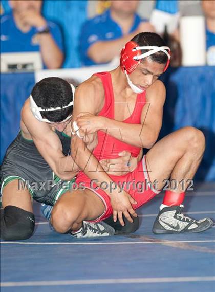 Thumbnail 2 in CIF State Wrestling Championships (Day 2 - Semifinals) photogallery.