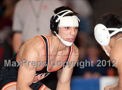 Thumbnail 1 in CIF State Wrestling Championships (Day 2 - Semifinals) photogallery.